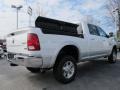 2012 Bright White Dodge Ram 2500 HD Laramie Crew Cab 4x4  photo #3