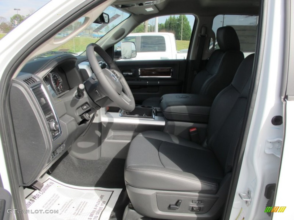 2012 Ram 2500 HD Laramie Crew Cab 4x4 - Bright White / Dark Slate photo #7