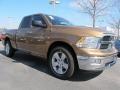 2012 Saddle Brown Pearl Dodge Ram 1500 Big Horn Quad Cab  photo #4