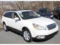 2011 Satin White Pearl Subaru Outback 2.5i Premium Wagon  photo #3