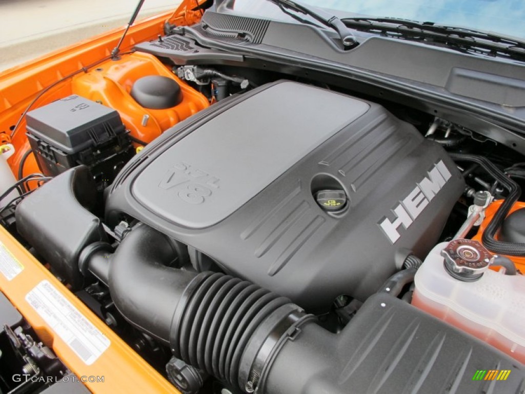 2012 Dodge Challenger R/T Classic 5.7 Liter HEMI OHV 16-Valve MDS V8 Engine Photo #62089053