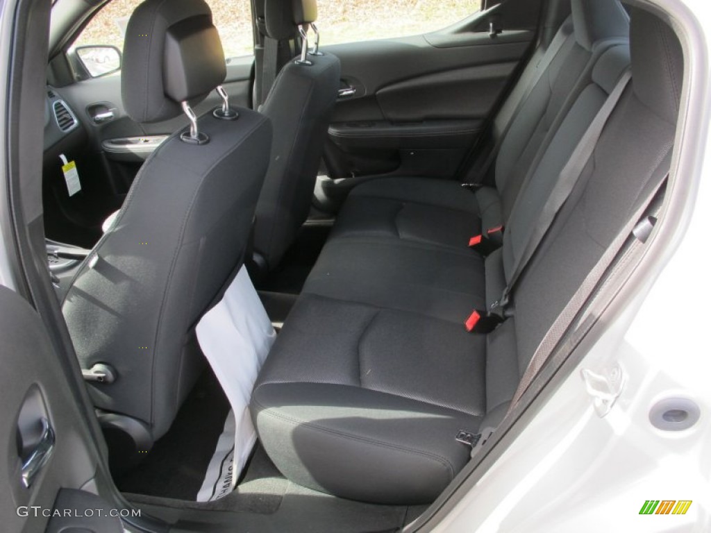 Black Interior 2012 Dodge Avenger SXT Photo #62089326