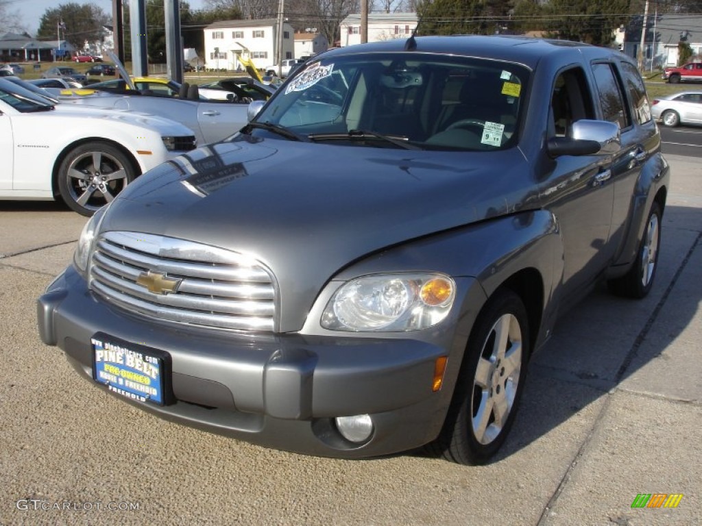 2007 HHR LT - Dark Silver Metallic / Gray photo #1