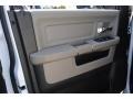 2011 Bright White Dodge Ram 1500 SLT Quad Cab 4x4  photo #7