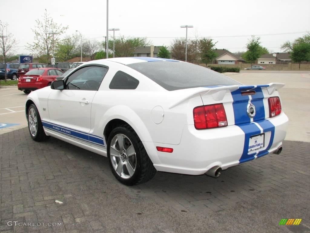 2007 Mustang GT Premium Coupe - Performance White / Medium Parchment photo #5