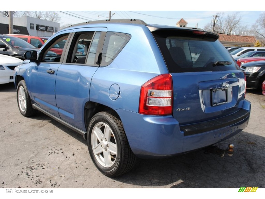 2007 Compass Sport 4x4 - Marine Blue Pearlcoat / Pastel Slate Gray photo #2