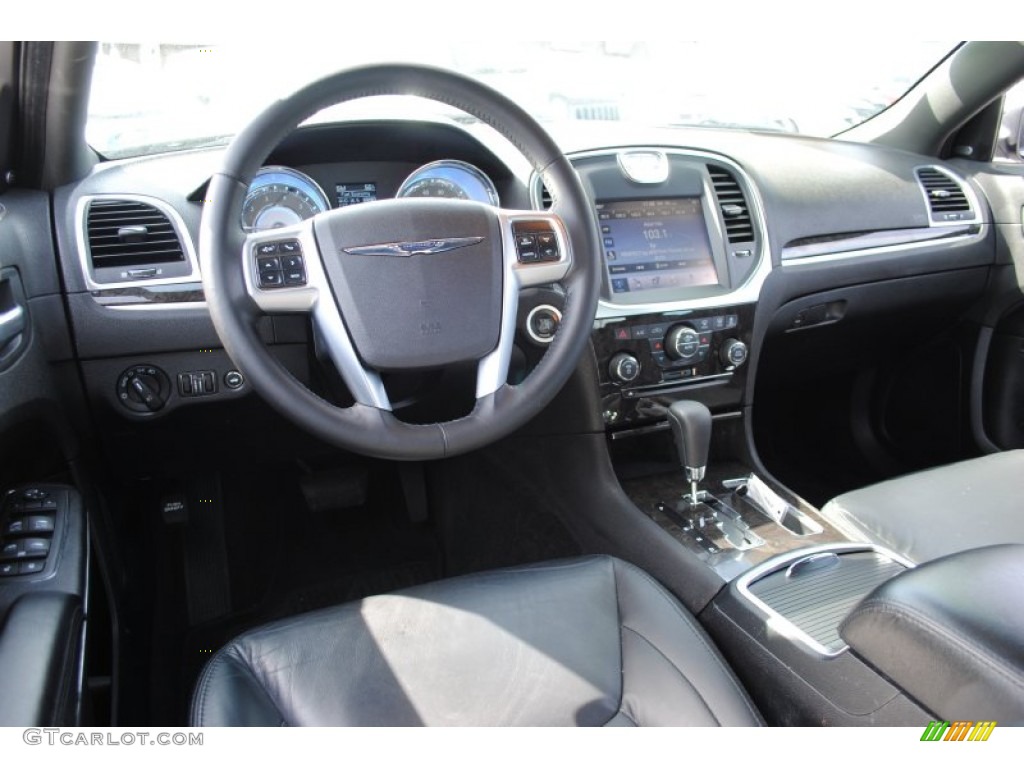 2011 Chrysler 300 Limited Black Dashboard Photo #62091123