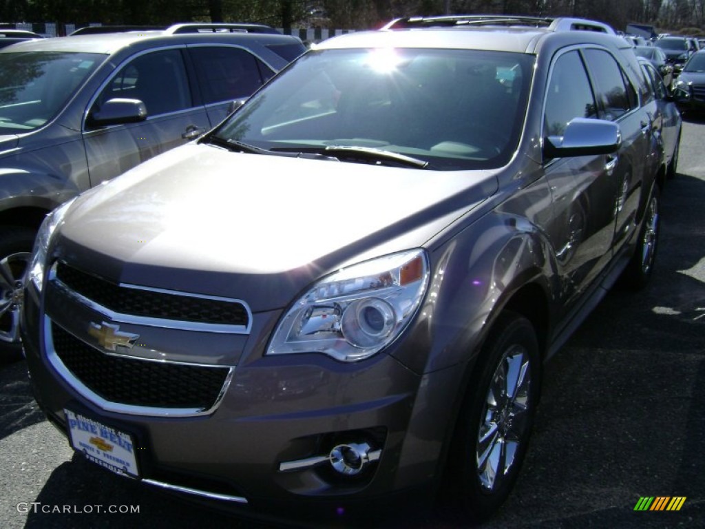 2012 Equinox LTZ AWD - Mocha Steel Metallic / Jet Black photo #1