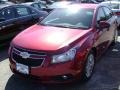 2012 Crystal Red Metallic Chevrolet Cruze Eco  photo #1