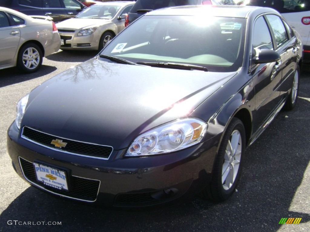 2012 Impala LTZ - Ashen Gray Metallic / Ebony photo #1