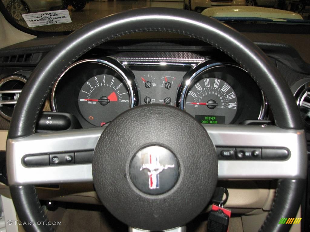 2007 Mustang GT Premium Coupe - Performance White / Medium Parchment photo #19