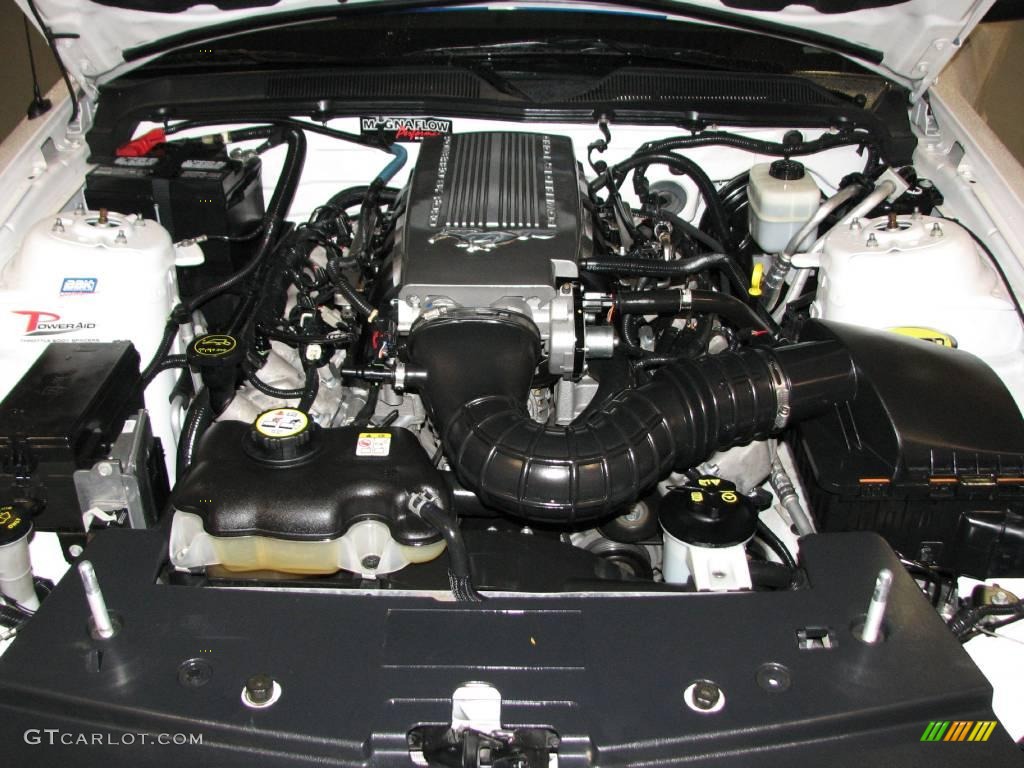2007 Mustang GT Premium Coupe - Performance White / Medium Parchment photo #23