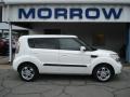 2010 Clear White Kia Soul +  photo #1