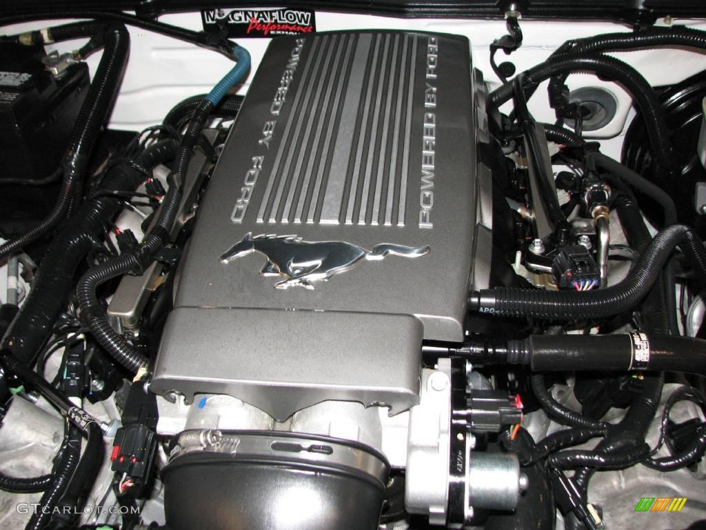 2007 Mustang GT Premium Coupe - Performance White / Medium Parchment photo #24