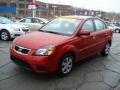 2011 Tropical Red Kia Rio LX  photo #4