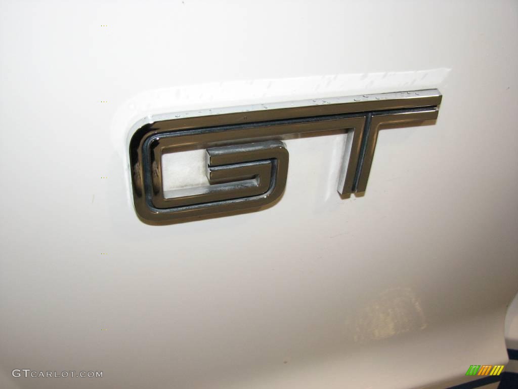 2007 Mustang GT Premium Coupe - Performance White / Medium Parchment photo #28