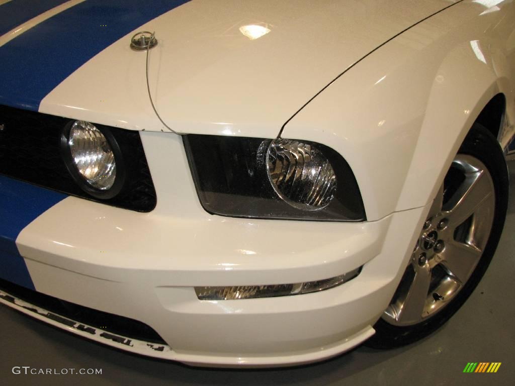 2007 Mustang GT Premium Coupe - Performance White / Medium Parchment photo #30