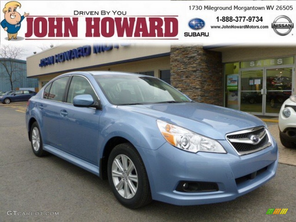 Sky Blue Metallic Subaru Legacy