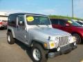 2004 Bright Silver Metallic Jeep Wrangler Sport 4x4  photo #3