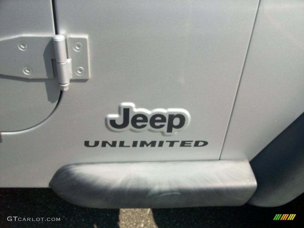 2004 Wrangler Sport 4x4 - Bright Silver Metallic / Dark Slate Gray photo #6