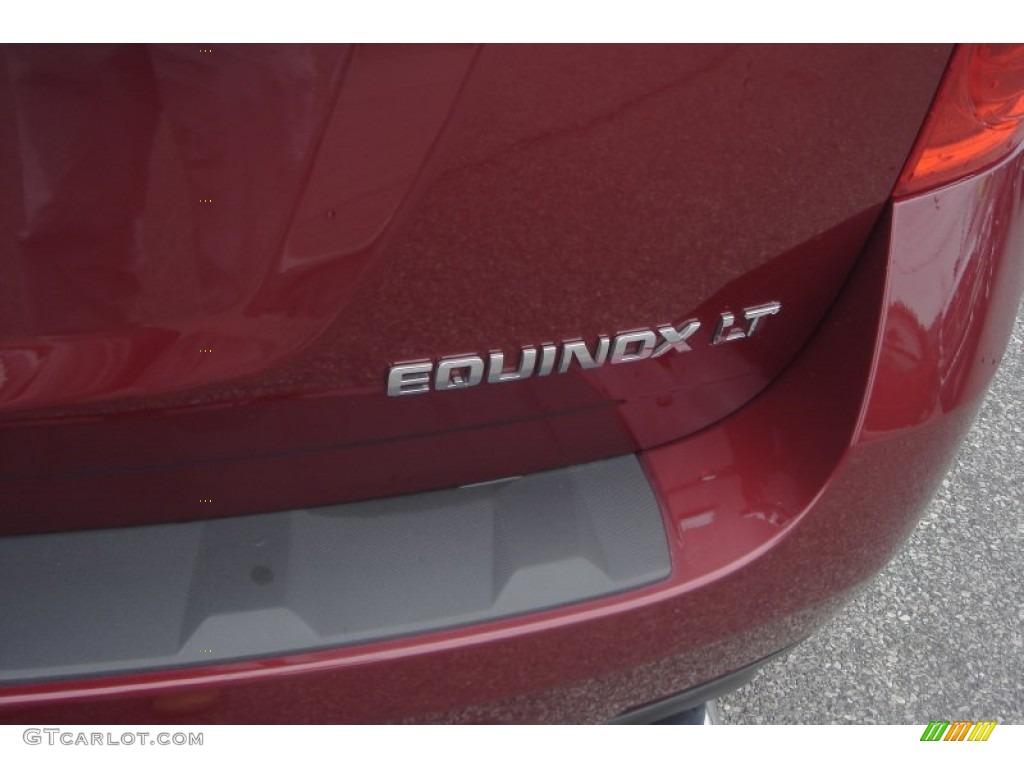 2010 Equinox LT AWD - Cardinal Red Metallic / Jet Black/Light Titanium photo #5
