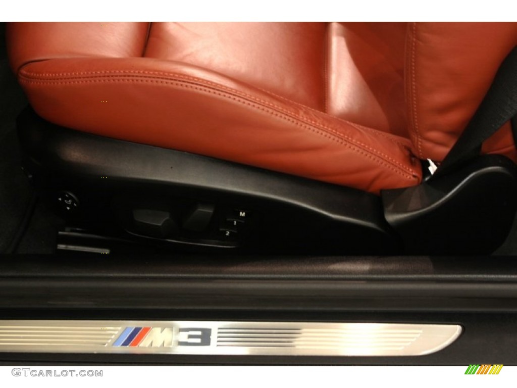 2009 M3 Convertible - Space Grey Metallic / Fox Red Novillo Leather photo #8
