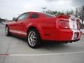 2007 Torch Red Ford Mustang Shelby GT500 Coupe  photo #3