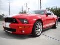 2007 Torch Red Ford Mustang Shelby GT500 Coupe  photo #9