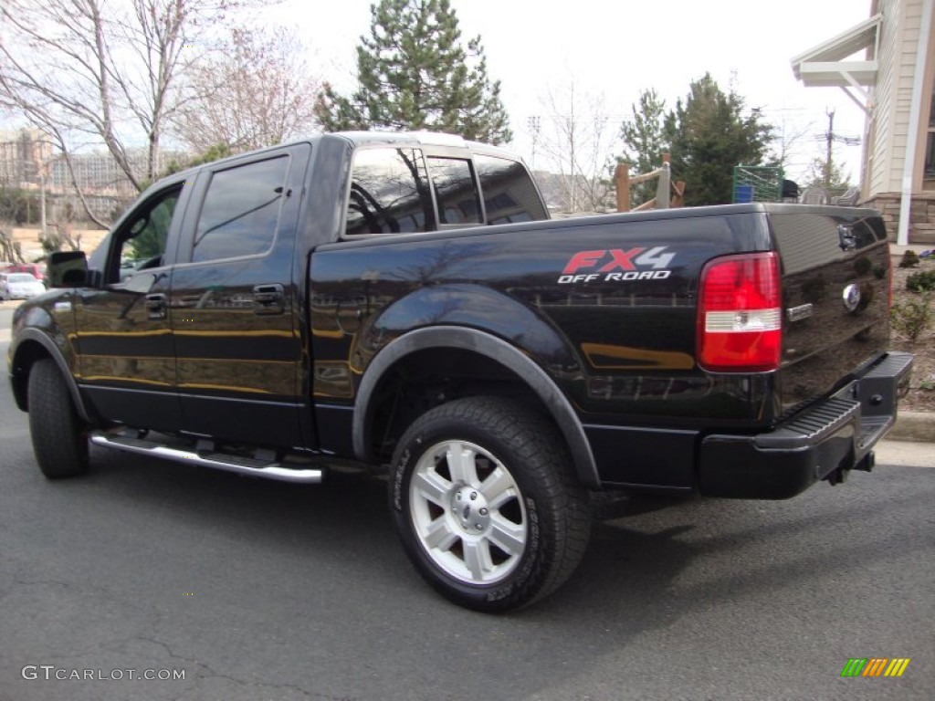 Black 2008 Ford F150 FX4 SuperCrew 4x4 Exterior Photo #62096628