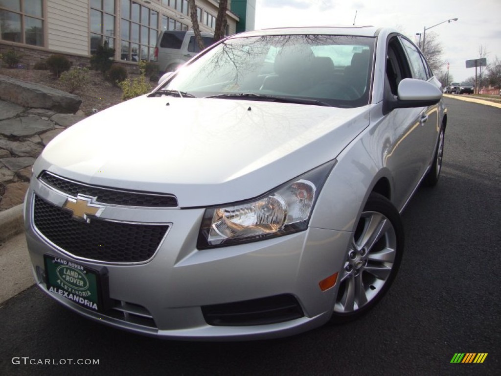 2011 Cruze LTZ - Silver Ice Metallic / Jet Black Leather photo #1