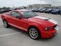 2007 Torch Red Ford Mustang Shelby GT500 Coupe  photo #15