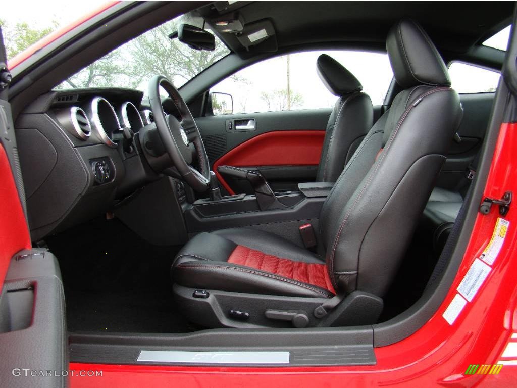 2007 Mustang Shelby GT500 Coupe - Torch Red / Black Leather photo #18