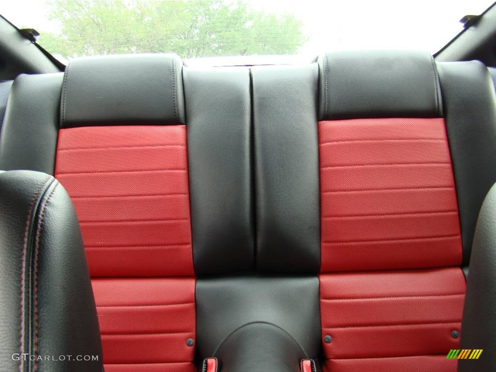 2007 Mustang Shelby GT500 Coupe - Torch Red / Black Leather photo #20