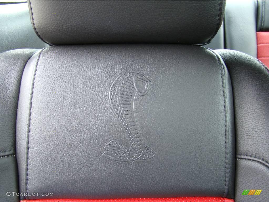 2007 Mustang Shelby GT500 Coupe - Torch Red / Black Leather photo #21
