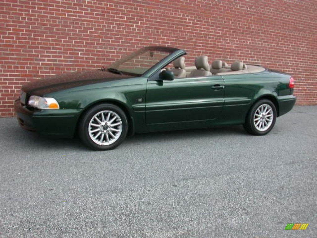 1999 C70 LT Convertible - Emerald Green Metallic / Beige photo #1