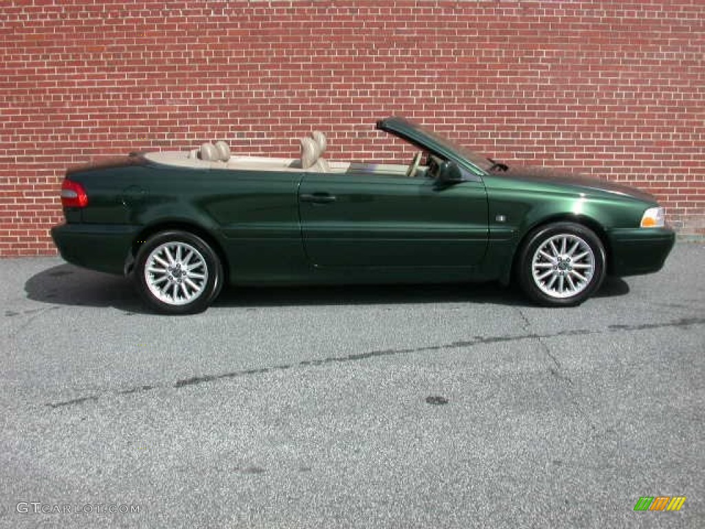 1999 C70 LT Convertible - Emerald Green Metallic / Beige photo #14