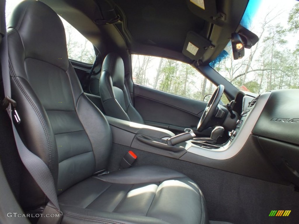 2007 Corvette Coupe - Black / Ebony photo #4