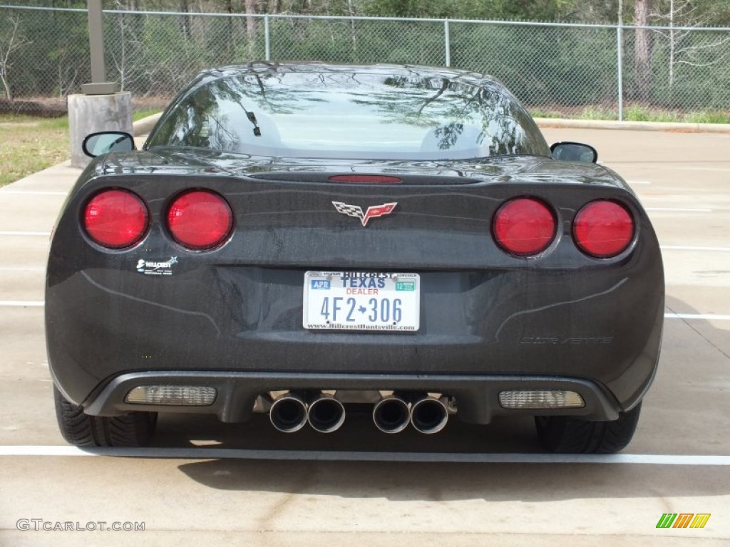 2007 Corvette Coupe - Black / Ebony photo #6