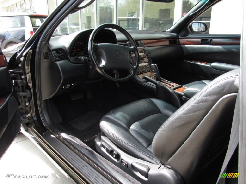 Black Interior 1997 Lexus SC 400 Photo #62099049