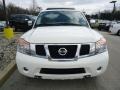 Blizzard White - Armada Platinum 4WD Photo No. 2
