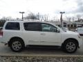 Blizzard White - Armada Platinum 4WD Photo No. 4