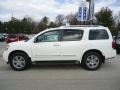 Blizzard White - Armada Platinum 4WD Photo No. 7