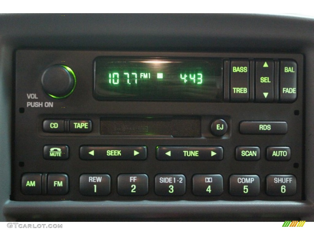 2002 Ford F150 XLT SuperCab 4x4 Audio System Photo #62099818