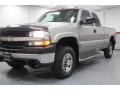 2001 Light Pewter Metallic Chevrolet Silverado 2500HD LS Extended Cab 4x4  photo #8