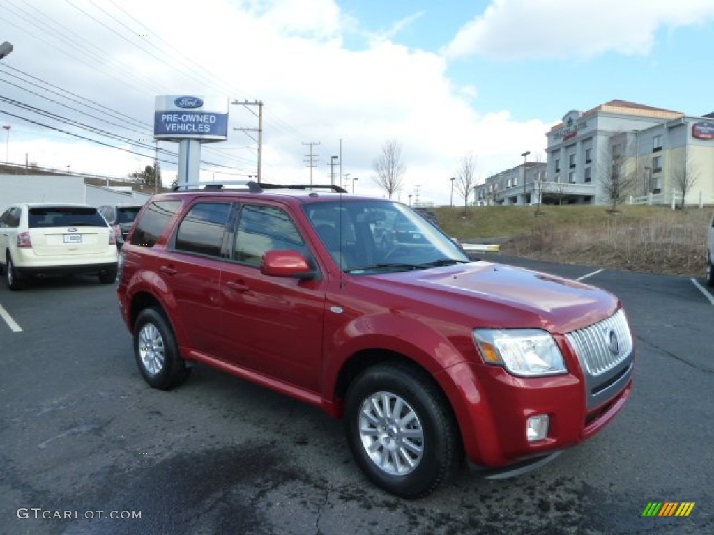 Sangria Red Metallic 2009 Mercury Mariner V6 Premier 4WD Exterior Photo #62100705