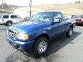 Vista Blue Metallic 2007 Ford Ranger XLT Regular Cab 4x4 Exterior