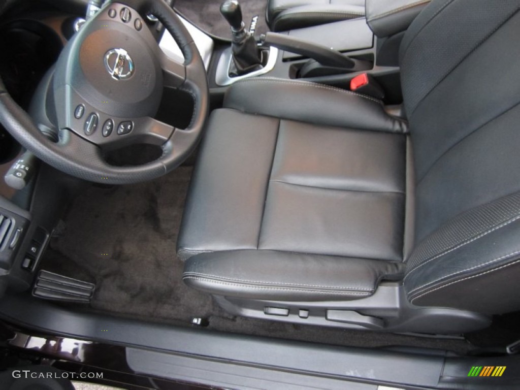 Charcoal Interior 2011 Nissan Altima 3.5 SR Coupe Photo #62101456