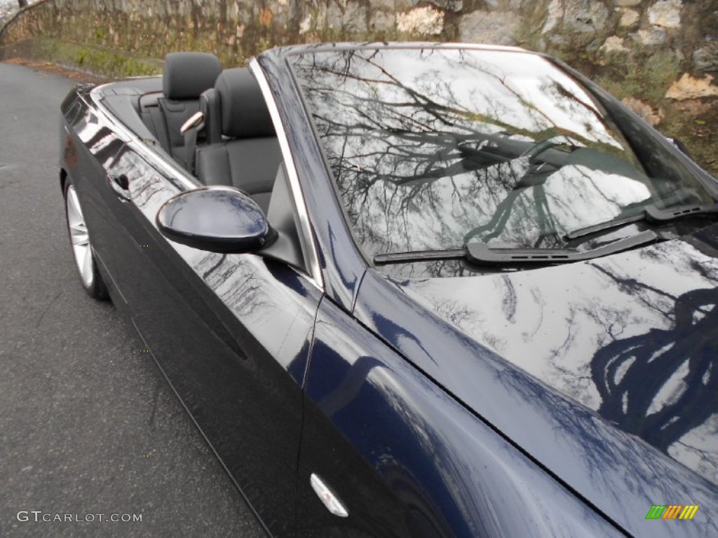 2008 3 Series 335i Convertible - Monaco Blue Metallic / Black photo #18