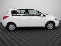 2008 Fresh Powder White Nissan Versa 1.8 S Hatchback  photo #5