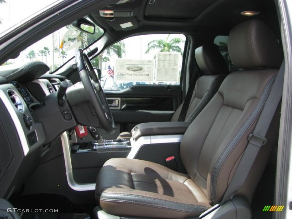 2011 Ford F150 Platinum SuperCrew 4x4 Front Seat Photo #62104844